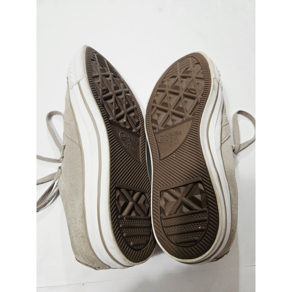 Converse Star Player Oxford Low Suede Shoes Grey Sneakers Womens Size 8 - Picture 10 of 10